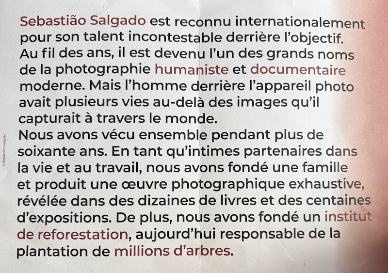 Sebastião Salgado rétrospective à l'Hôtel de Ville à Paris